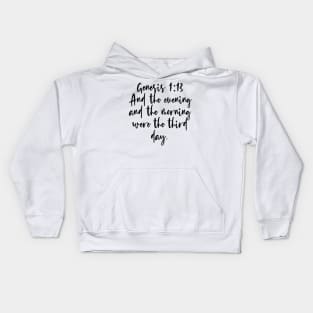 Genesis 1:13 Kids Hoodie